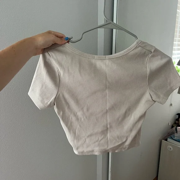 CROPPED TEE SHIRT - Picture 12 of 13